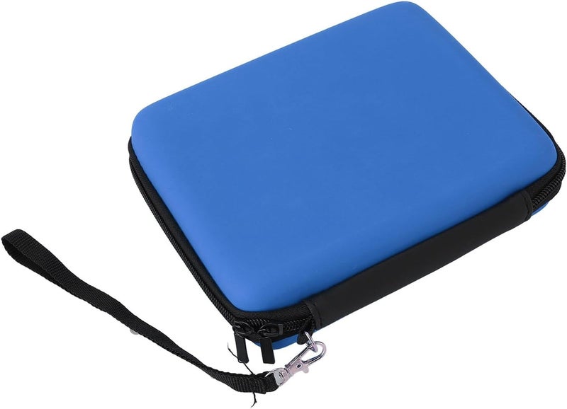CHICIRIS Carrying Case for 2DS with 8 Game Card Holders Protective Hard Shell Travel Carrying Case Pouch for Console Accessories Shockproof Dust Proof (Blue) - Image 3